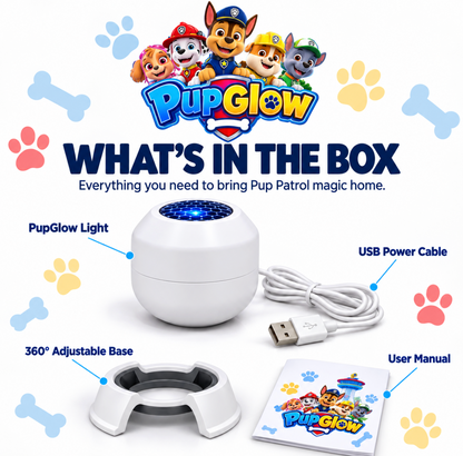 pupglow- pawpatrollight